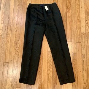 NWT Ann Taylor Natural Waist Patterned Dress Pants